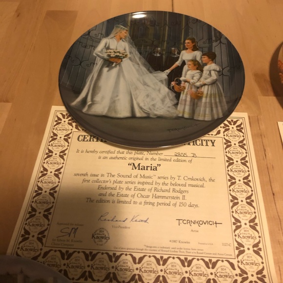 Sound of Music Plate Collection (Set of 7) - Picture 8 of 8